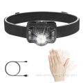 USB Charging Zoom Sensing Headlamp